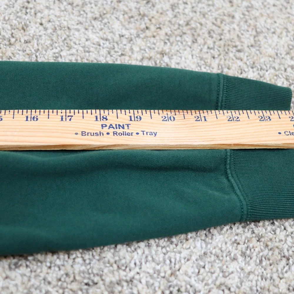 Vintage Polo Ralph Lauren V‎ Sweatshirt Green Red Pony Crewneck Pullover XL USA